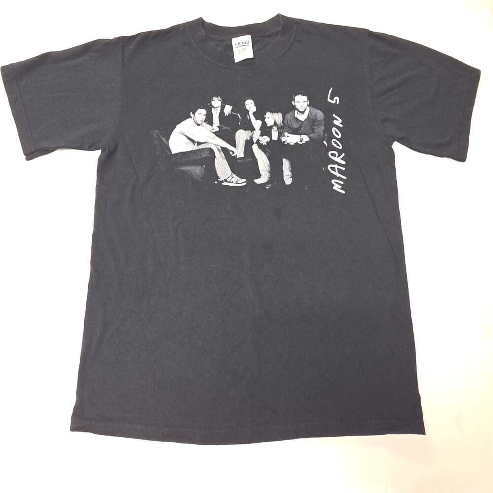 Vintage 2005 Maroon 5 Concert tour shirt black size small